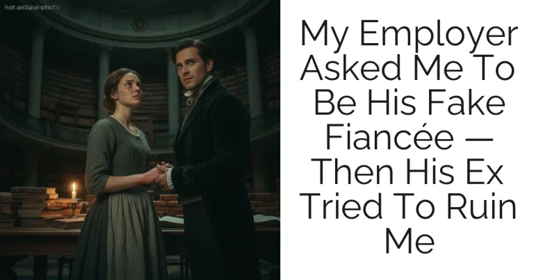 My Employer Asked Me To Be His Fake Fiancée — Then His Ex Tried To Ruin Me