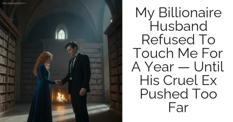 My Billionaire Husband Refused To Touch Me For A Year — Until His Cruel Ex Pushed Too Far