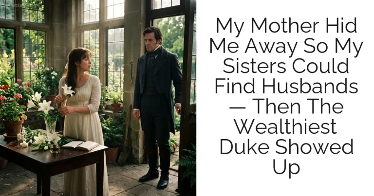 My Mother Hid Me Away So My Sisters Could Find Husbands — Then The Wealthiest Duke Showed Up