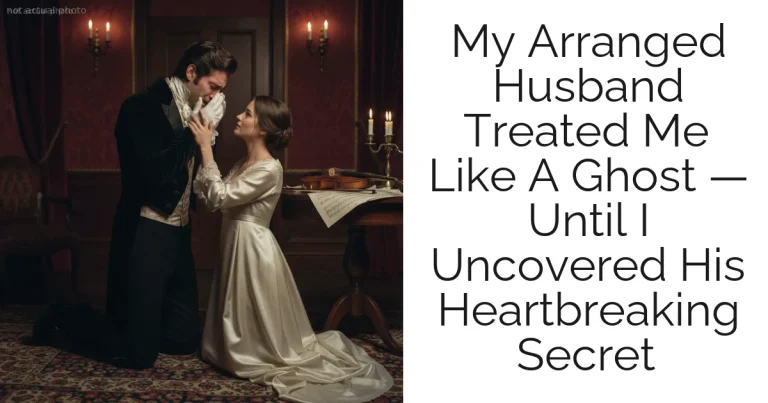 My Arranged Husband Treated Me Like A Ghost — Until I Uncovered His Heartbreaking Secret