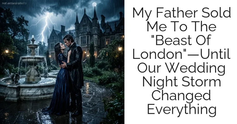 My Father Sold Me To The "Beast Of London"—Until Our Wedding Night Storm Changed Everything