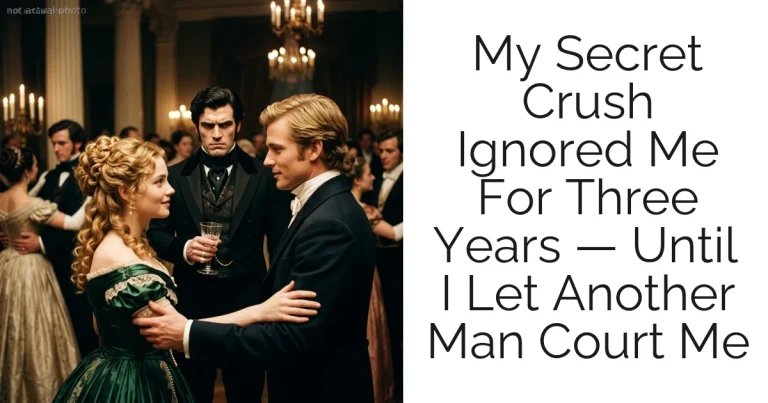 My Secret Crush Ignored Me For Three Years — Until I Let Another Man Court Me