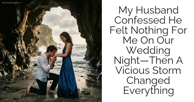 My Husband Confessed He Felt Nothing For Me On Our Wedding Night—Then A Vicious Storm Changed Everything