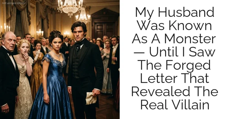 My Husband Was Known As A Monster — Until I Saw The Forged Letter That Revealed The Real Villain