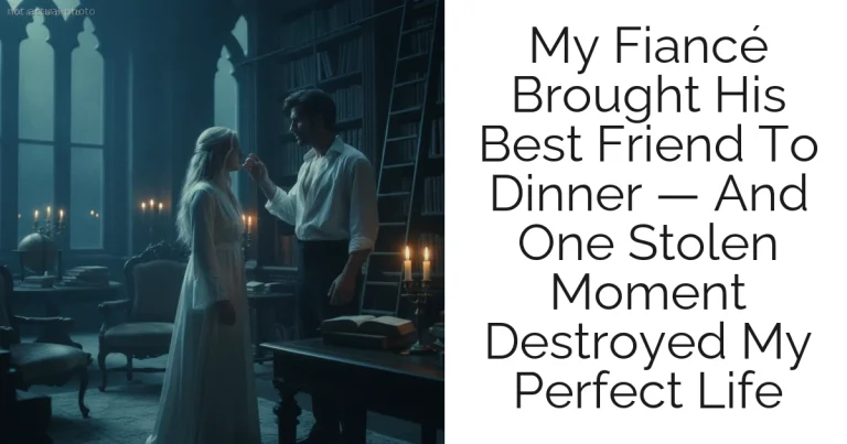 My Fiancé Brought His Best Friend To Dinner — And One Stolen Moment Destroyed My Perfect Life