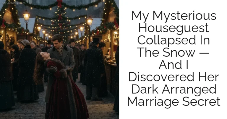 My Mysterious Houseguest Collapsed In The Snow — And I Discovered Her Dark Arranged Marriage Secret