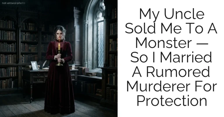 My Uncle Sold Me To A Monster — So I Married A Rumored Murderer For Protection