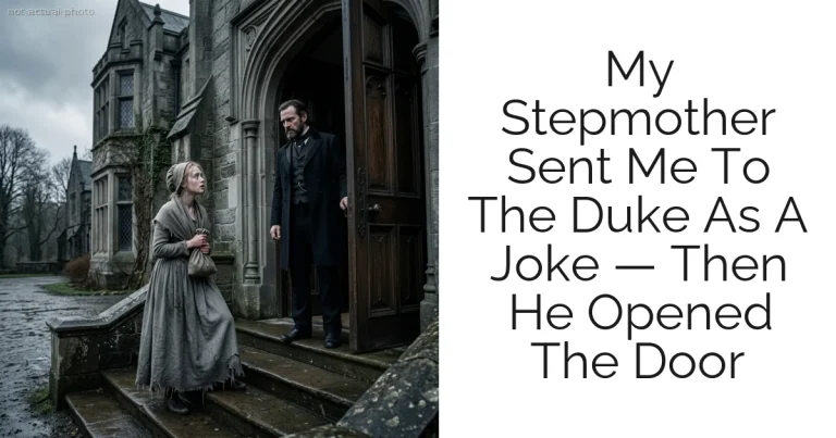 My Stepmother Sent Me To The Duke As A Joke — Then He Opened The Door