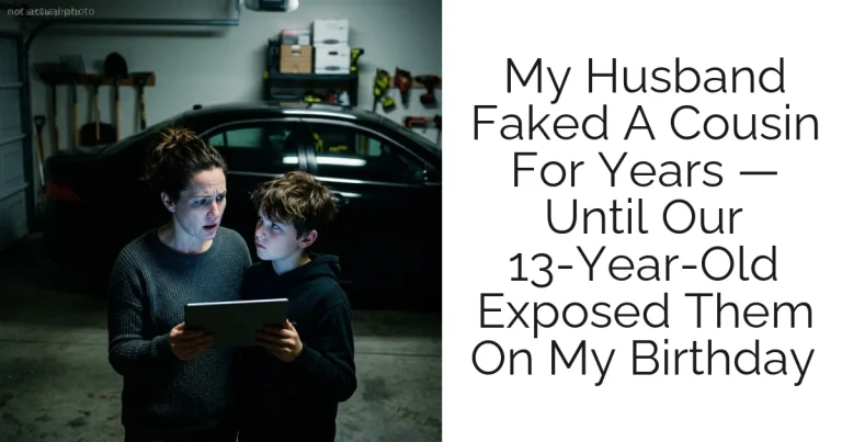 My Husband Faked A Cousin For Years — Until Our 13-Year-Old Exposed Them On My Birthday