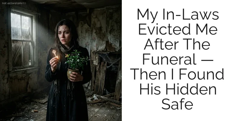 My In-Laws Evicted Me After The Funeral — Then I Found His Hidden Safe