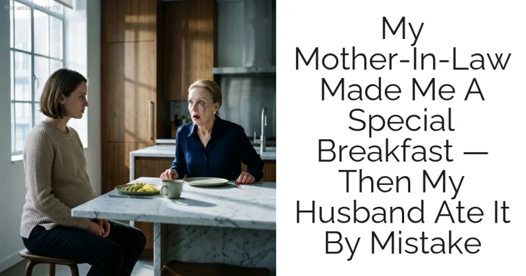 My Mother-In-Law Made Me A Special Breakfast — Then My Husband Ate It By Mistake