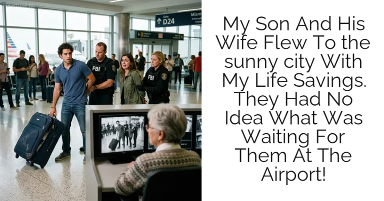 My Son And His Wife Flew To the sunny city With My Life Savings. They Had No Idea What Was Waiting For Them At The Airport!