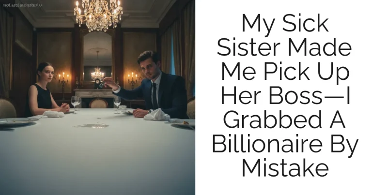 My Sick Sister Made Me Pick Up Her Boss—I Grabbed A Billionaire By Mistake