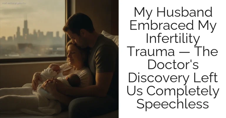 My Husband Embraced My Infertility Trauma — The Doctor's Discovery Left Us Completely Speechless
