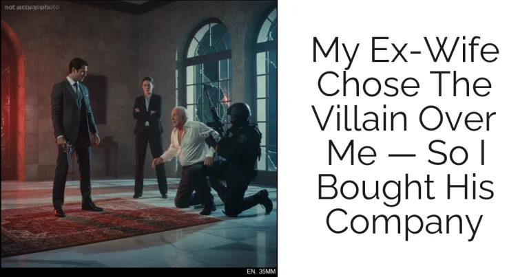 My Ex-Wife Chose The Villain Over Me — So I Bought His Company