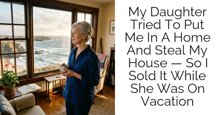 My Daughter Tried To Put Me In A Home And Steal My House — So I Sold It While She Was On Vacation