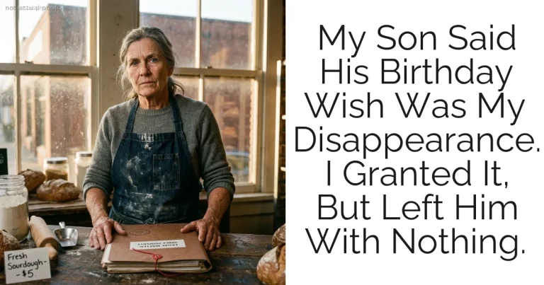 My Son Said His Birthday Wish Was My Disappearance. I Granted It, But Left Him With Nothing.