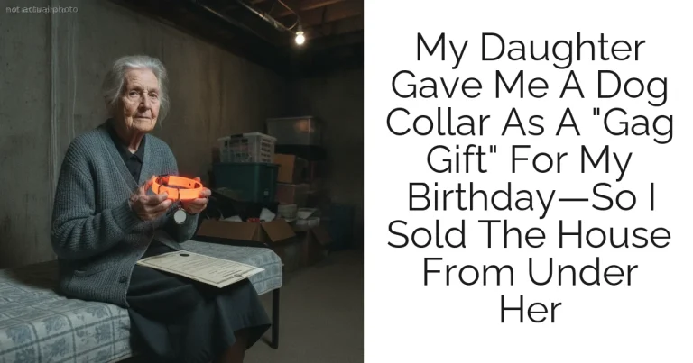 My Daughter Gave Me A Dog Collar As A "Gag Gift" For My Birthday—So I Sold The House From Under Her