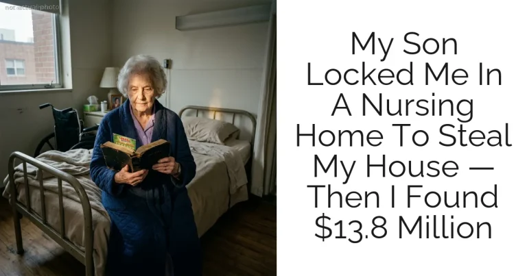 My Son Locked Me In A Nursing Home To Steal My House — Then I Found $13.8 Million