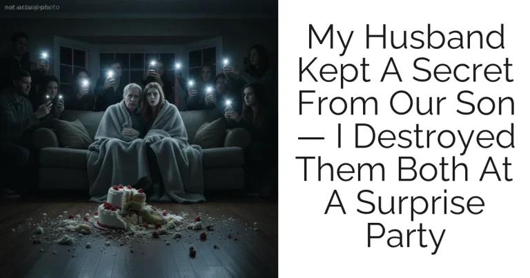 My Husband Kept A Secret From Our Son — I Destroyed Them Both At A Surprise Party