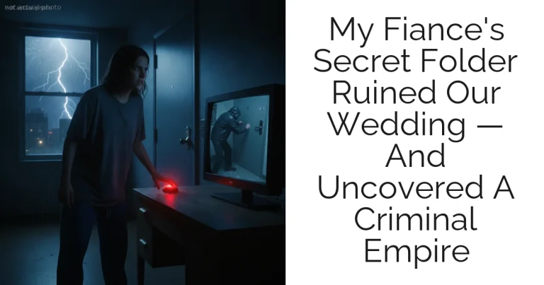 My Fiance's Secret Folder Ruined Our Wedding — And Uncovered A Criminal Empire
