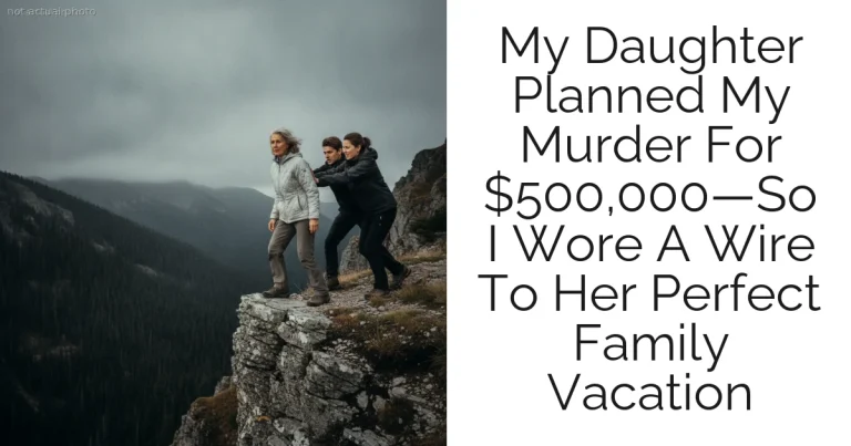 My Daughter Planned My Murder For $500,000—So I Wore A Wire To Her Perfect Family Vacation