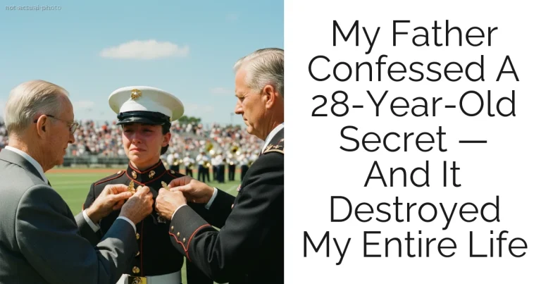 My Father Confessed A 28-Year-Old Secret — And It Destroyed My Entire Life