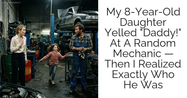 My 8-Year-Old Daughter Yelled "Daddy!" At A Random Mechanic — Then I Realized Exactly Who He Was