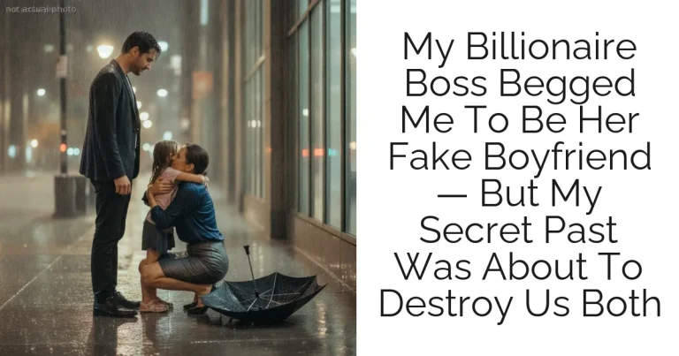 My Billionaire Boss Begged Me To Be Her Fake Boyfriend — But My Secret Past Was About To Destroy Us Both