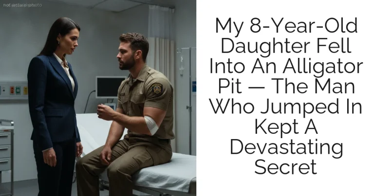 My 8-Year-Old Daughter Fell Into An Alligator Pit — The Man Who Jumped In Kept A Devastating Secret