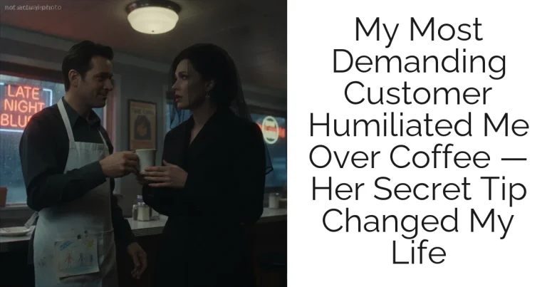 My Most Demanding Customer Humiliated Me Over Coffee — Her Secret Tip Changed My Life