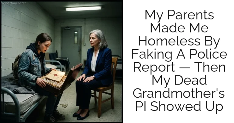 My Parents Made Me Homeless By Faking A Police Report — Then My Dead Grandmother's PI Showed Up
