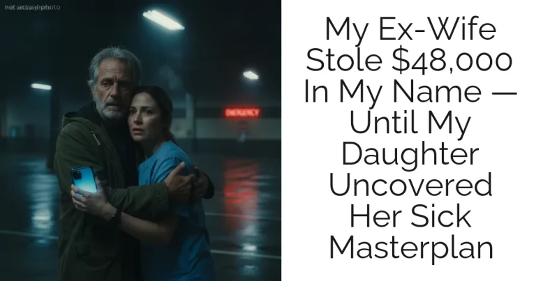 My Ex-Wife Stole $48,000 In My Name — Until My Daughter Uncovered Her Sick Masterplan