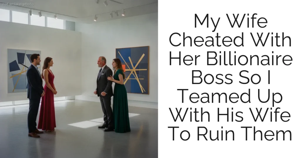 My Wife Cheated With Her Billionaire Boss So I Teamed Up With His Wife To Ruin Them