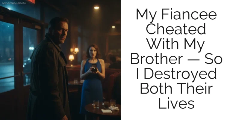 My Fiancee Cheated With My Brother — So I Destroyed Both Their Lives