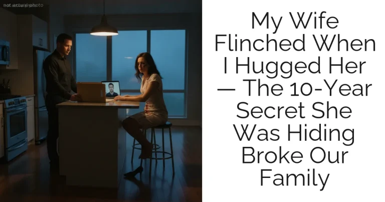 My Wife Flinched When I Hugged Her — The 10-Year Secret She Was Hiding Broke Our Family