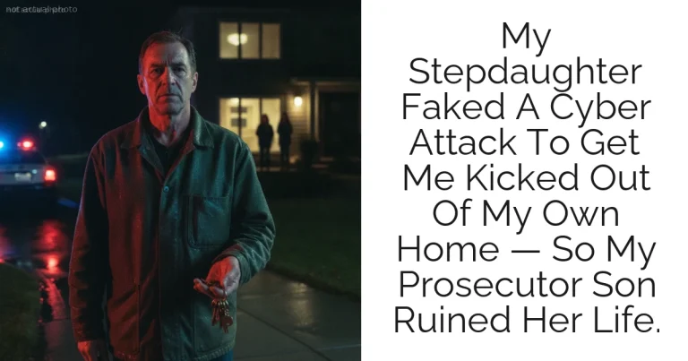 My Stepdaughter Faked A Cyber Attack To Get Me Kicked Out Of My Own Home — So My Prosecutor Son Ruined Her Life.