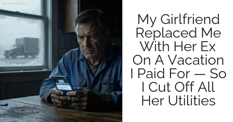 My Girlfriend Replaced Me With Her Ex On A Vacation I Paid For — So I Cut Off All Her Utilities