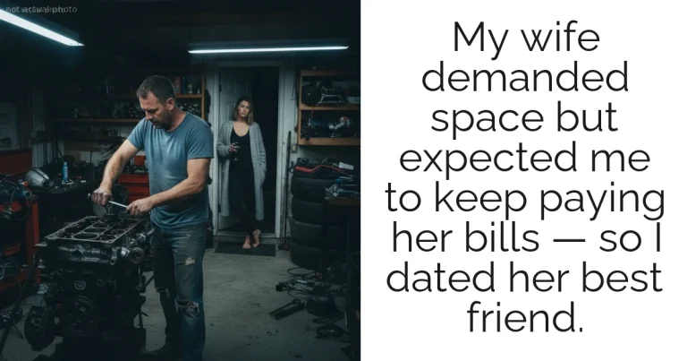 My wife demanded space but expected me to keep paying her bills — so I dated her best friend.