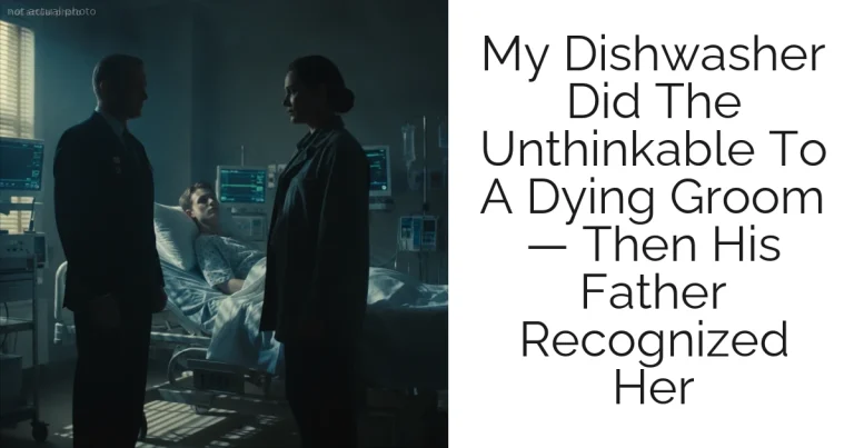 My Dishwasher Did The Unthinkable To A Dying Groom — Then His Father Recognized Her