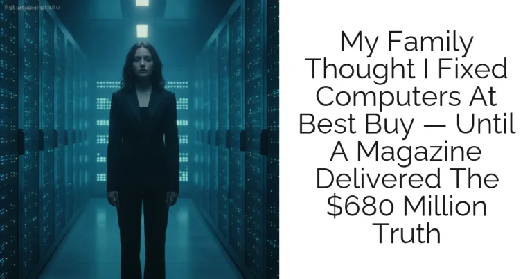 My Family Thought I Fixed Computers At Best Buy — Until A Magazine Delivered The $680 Million Truth