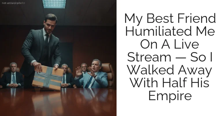 My Best Friend Humiliated Me On A Live Stream — So I Walked Away With Half His Empire
