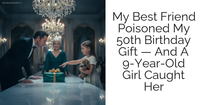My Best Friend Poisoned My 50th Birthday Gift — And A 9-Year-Old Girl Caught Her