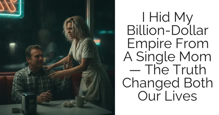 I Hid My Billion-Dollar Empire From A Single Mom — The Truth Changed Both Our Lives