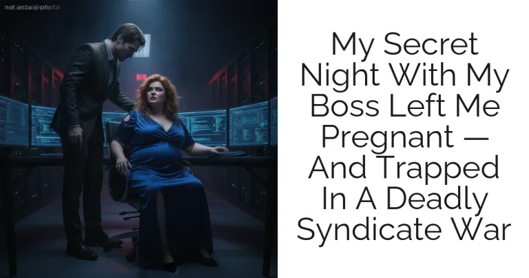 My Secret Night With My Boss Left Me Pregnant — And Trapped In A Deadly Syndicate War