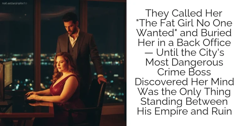 They Called Her "The Fat Girl No One Wanted" and Buried Her in a Back Office — Until the City's Most Dangerous Crime Boss Discovered Her Mind Was the Only Thing Standing Between His Empire and Ruin