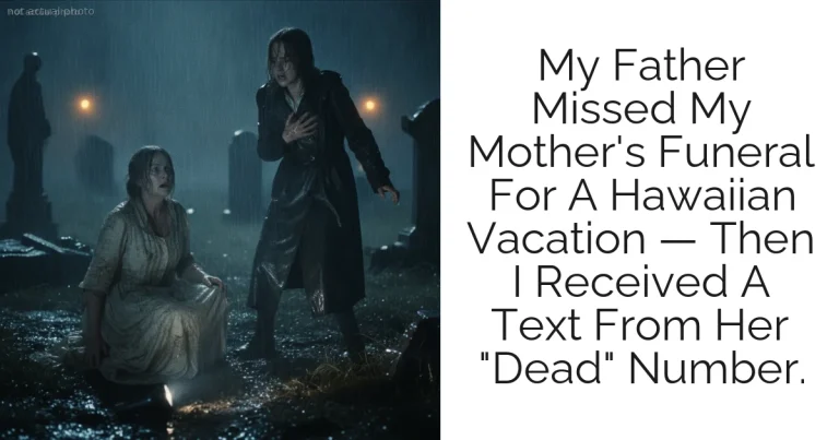 My Father Missed My Mother's Funeral For A Hawaiian Vacation — Then I Received A Text From Her "Dead" Number.