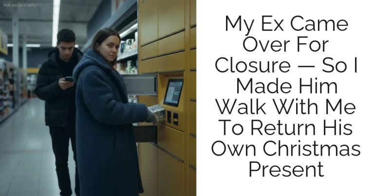 My Ex Came Over For Closure — So I Made Him Walk With Me To Return His Own Christmas Present