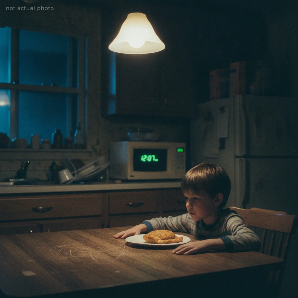 My Father Walked Out During A Microwave Dinner — Two Decades Later, A Stranger Knocked On My Door