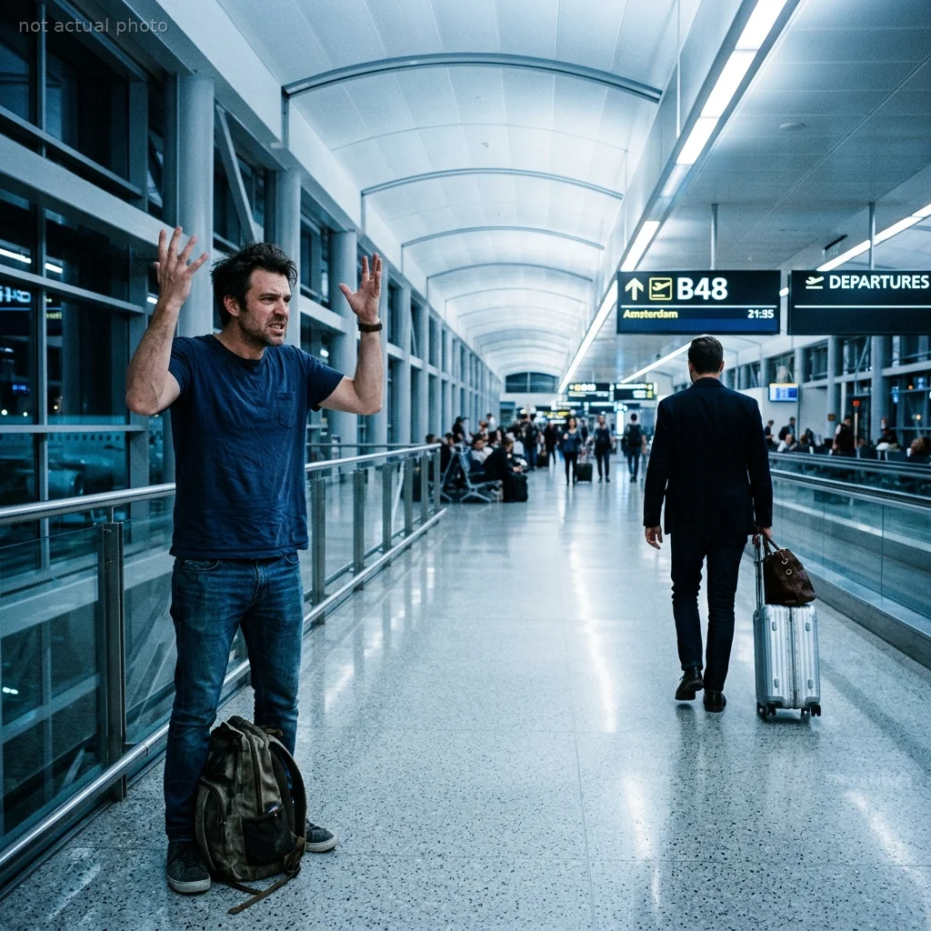 My Friend Refused To Show Up On Time — Leaving Him Stranded At The Airport Was My Only Choice